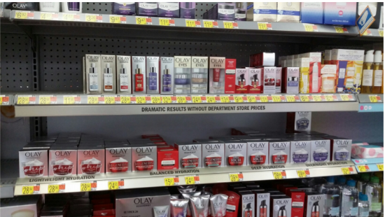 Picture of Olay WMT Fall Shelf Reset 20/21 Highlighter Tray