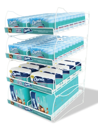 Picture of Charmin Wipes Modular Wire Rack