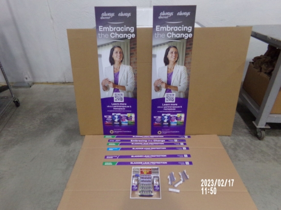 Picture of Always Discreet Menopause Endcap 