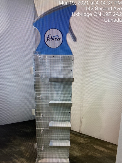 Picture of Albertson's Febreze Tower Prototypes
